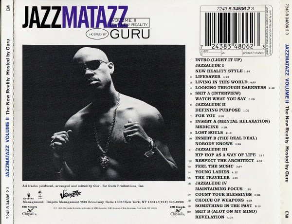 Guru Jazzmatazz Volume II: The New Reality-CD, CDs, Historia Nuestra