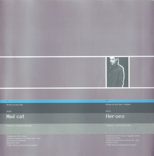 Roni Size / Reprazent New Forms-CD, CDs, Historia Nuestra