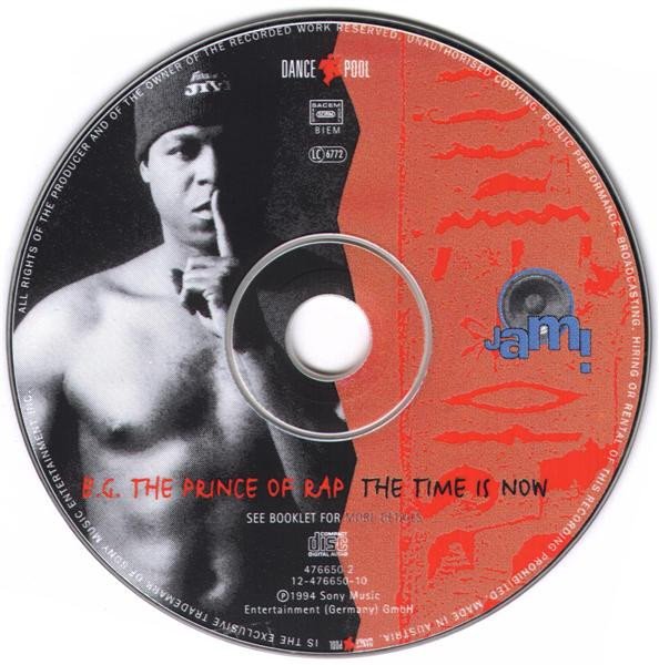 BG The Prince Of Rap, The Time Is Now-CD, CDs, Historia Nuestra