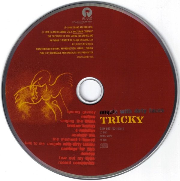 Tricky Angels With Dirty Faces-CD, CDs, Historia Nuestra