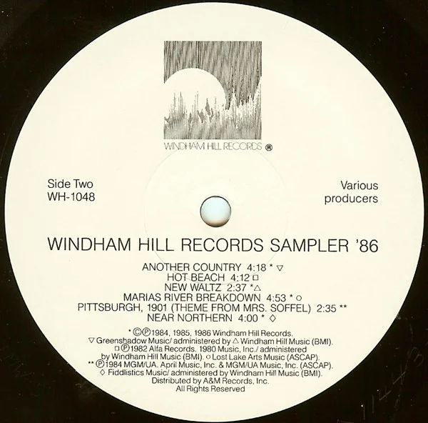 Various Windham Hill Records Sampler '86 Vinyl, EMW pressing, LP, Sampler, Vinilos, Historia Nuestra