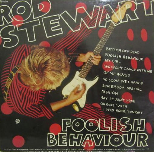 Rod Stewart Foolish Behaviour-LP, Vinilos, Historia Nuestra