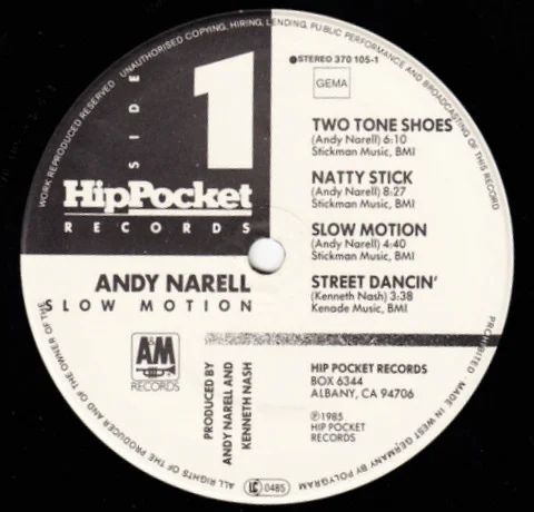 Andy Narell Slow Motion Vinyl, LP, Vinilos, Historia Nuestra