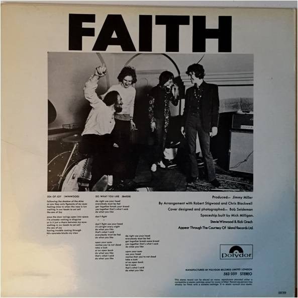 Blind Faith (2) Blind Faith Vinyl, LP, Stereo, Vinilos, Historia Nuestra