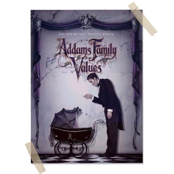 Addams Family Posters decorativos, Posters Cine, Historia Nuestra