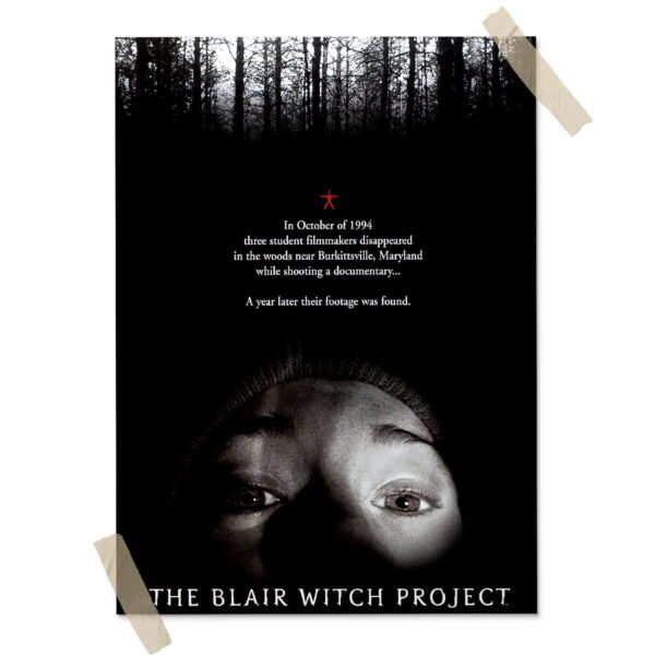 Blair Witch Project Posters decorativos, Posters Cine, Historia Nuestra