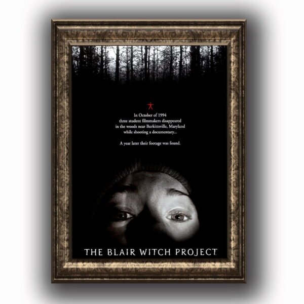 Blair Witch Project Posters decorativos, Posters Cine, Historia Nuestra