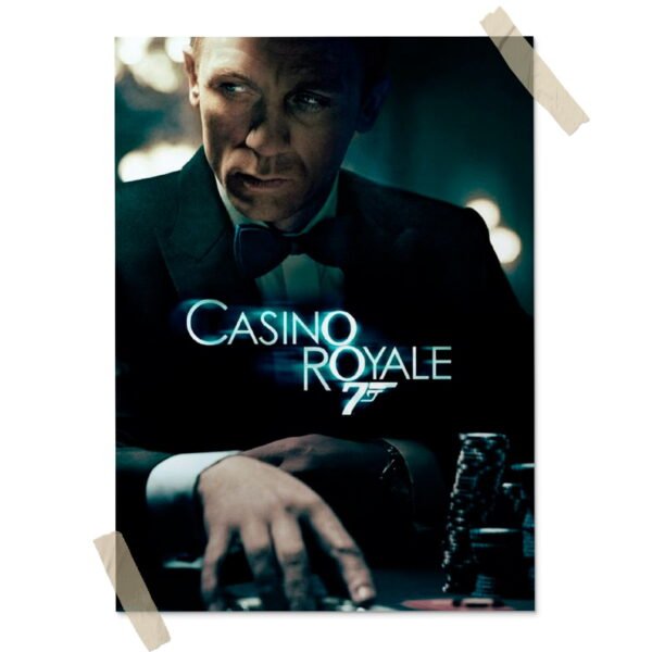 Casino Royale Posters decorativos, Posters Cine, Historia Nuestra