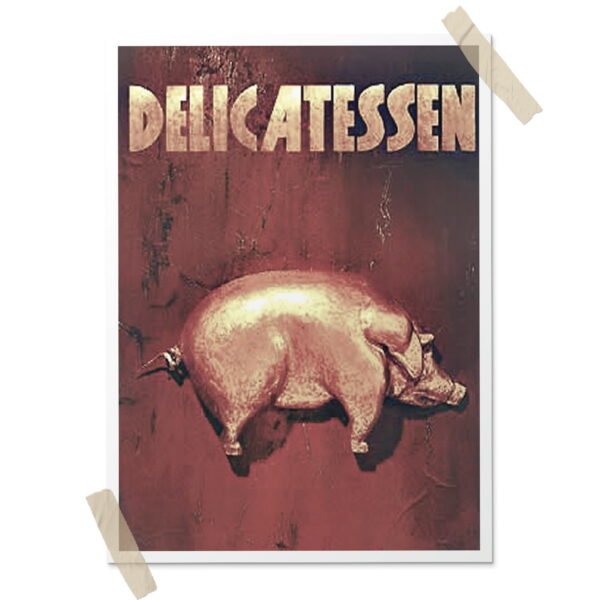 Delicatesen Posters decorativos, Posters Cine, Historia Nuestra