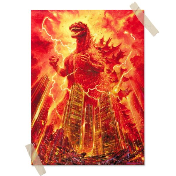 Godzilla Posters decorativos, Posters Cine, Historia Nuestra