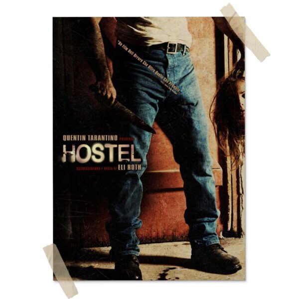 Hostel Posters decorativos, Posters Cine, Historia Nuestra