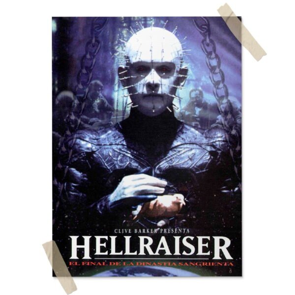 Hellraiser Posters decorativos, Posters Cine, Historia Nuestra