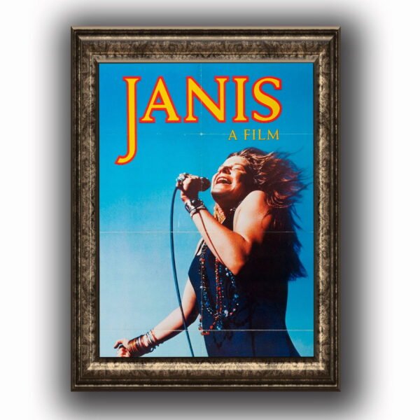 Janis Joplin Posters decorativos, Posters Cine, Historia Nuestra