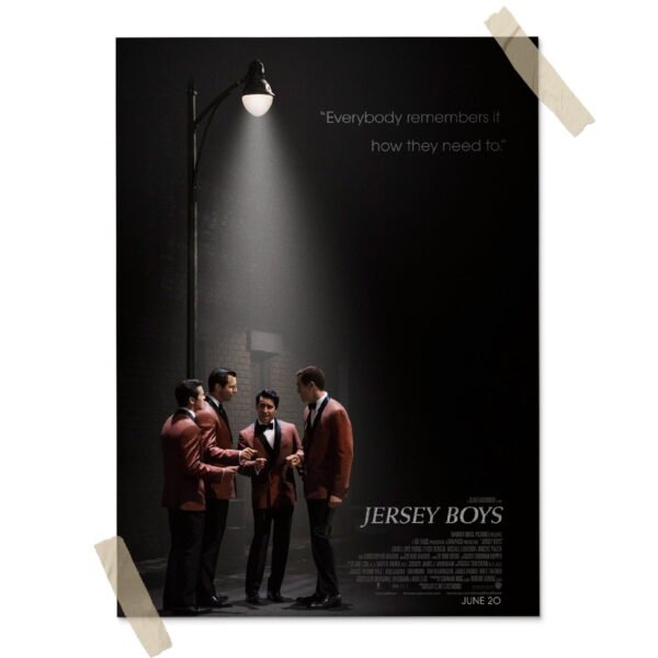 Jersey Boys Posters decorativos, Posters Cine, Historia Nuestra