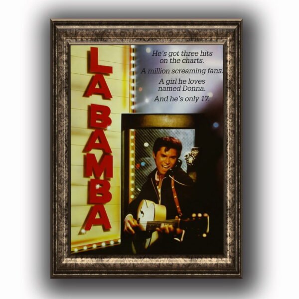 La Bamba Posters decorativos, Posters Cine, Historia Nuestra