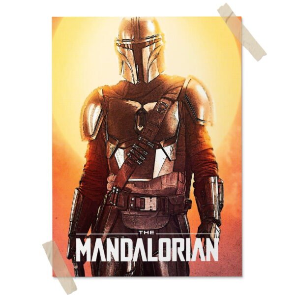 Mandalorian Posters decorativos, Posters Cine, Historia Nuestra