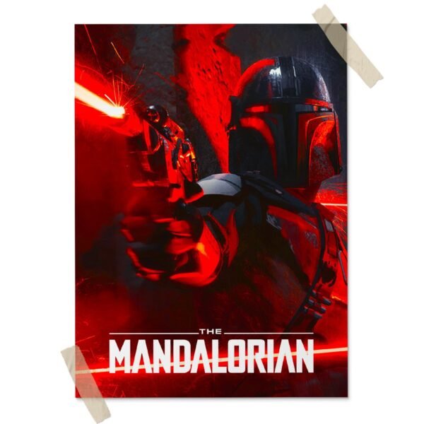 Mandalorian Posters decorativos, Posters Cine, Historia Nuestra