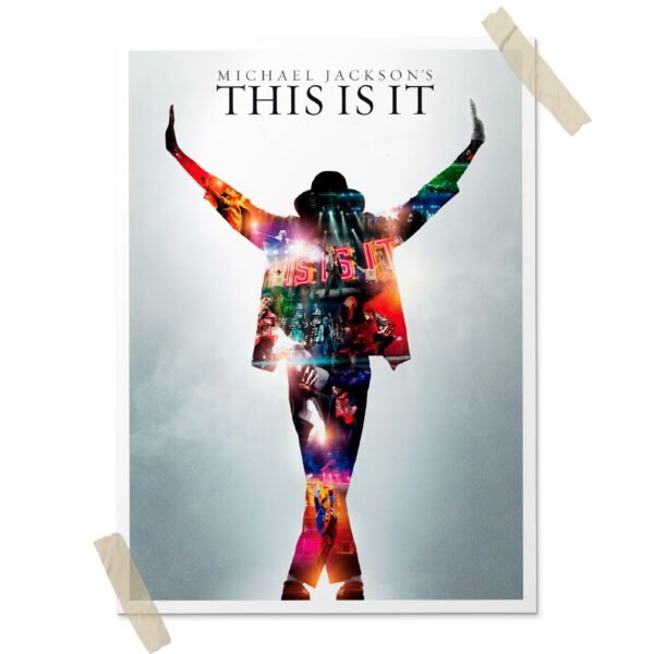 Michael Jackson Posters decorativos, Posters Cine, Historia Nuestra