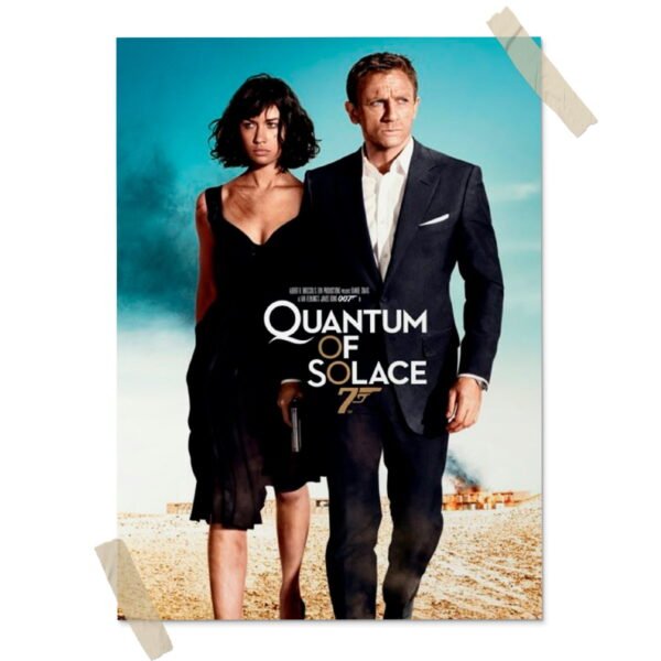 Quantum Of Solace Posters decorativos, Posters Cine, Historia Nuestra