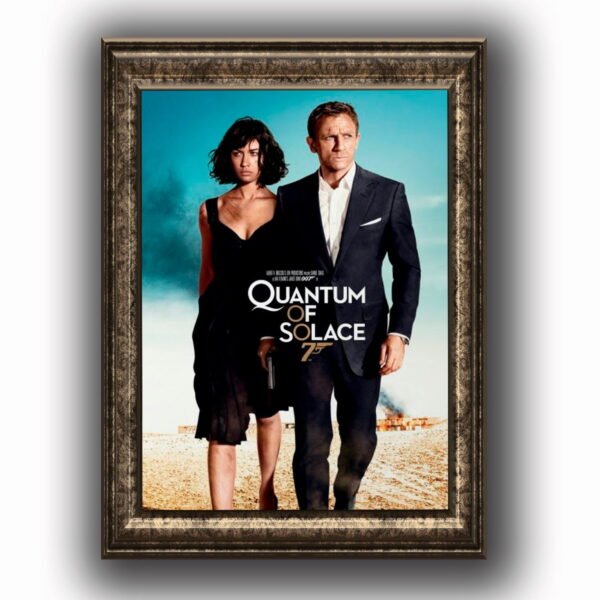 Quantum Of Solace Posters decorativos, Posters Cine, Historia Nuestra