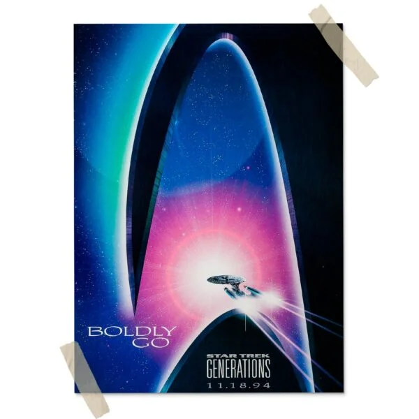 Star trek_generations Posters decorativos, Posters Cine, Historia Nuestra