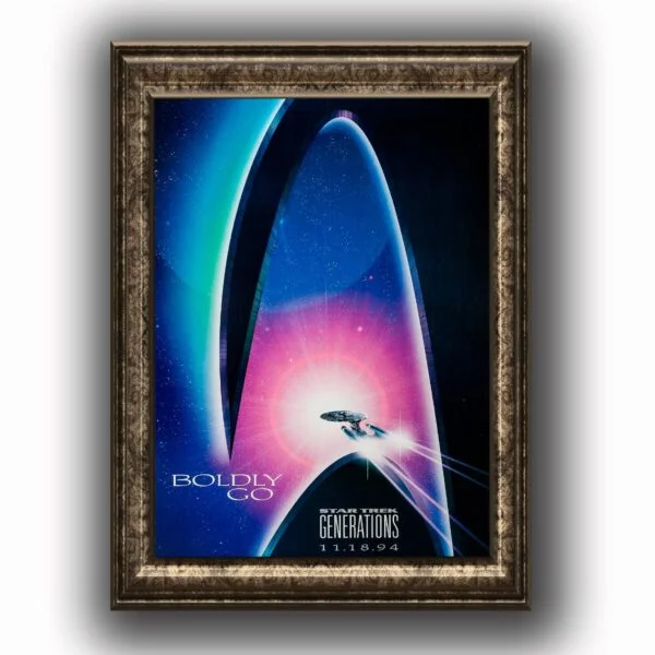 Star trek_generations Posters decorativos, Posters Cine, Historia Nuestra