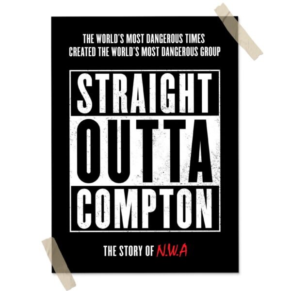 Straight outta compton Posters decorativos, Posters Cine, Historia Nuestra