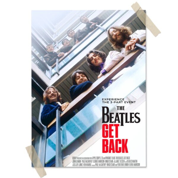 The Beatles 6 Posters decorativos, Posters Cine, Historia Nuestra