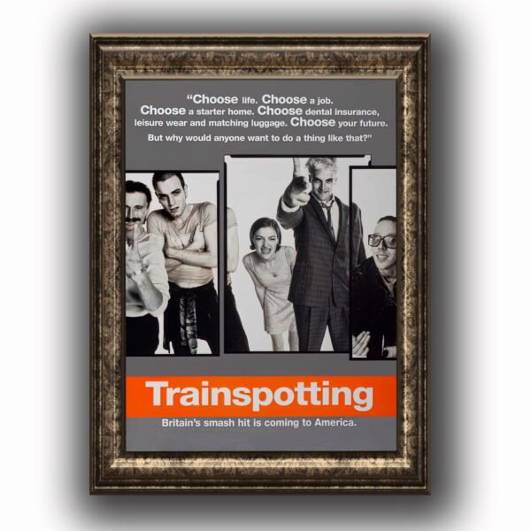 Transpotting Posters decorativos, Posters Cine, Historia Nuestra