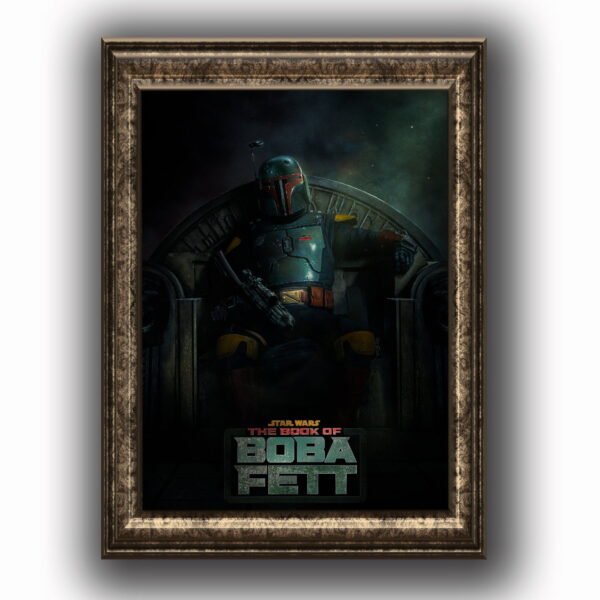 Book_of_boba_fett Posters decorativos, Posters Cine, Historia Nuestra