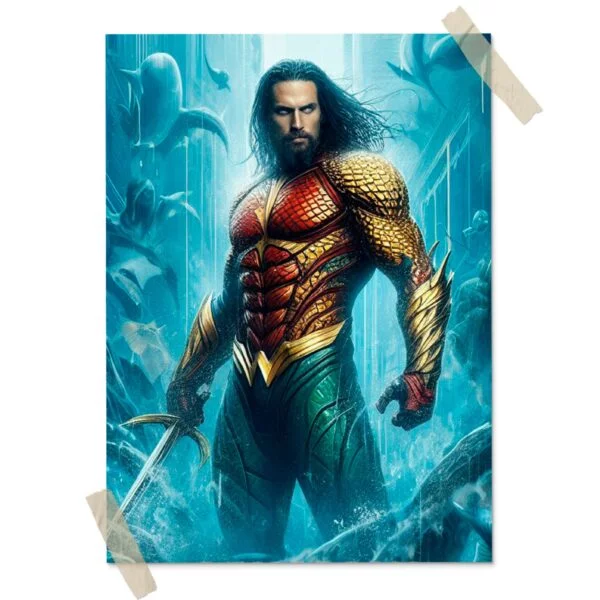 Aquaman Posters decorativos, Posters Comic, Historia Nuestra