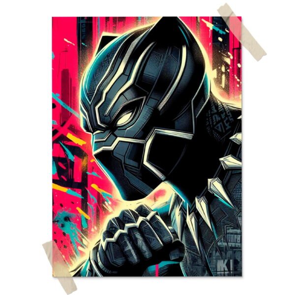 Black Panther Posters decorativos, Posters Comic, Historia Nuestra