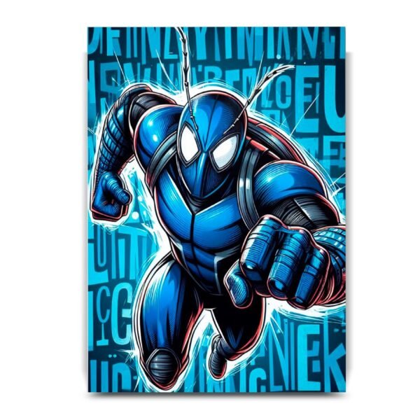 Blue bettle Posters decorativos, Posters Comic, Historia Nuestra