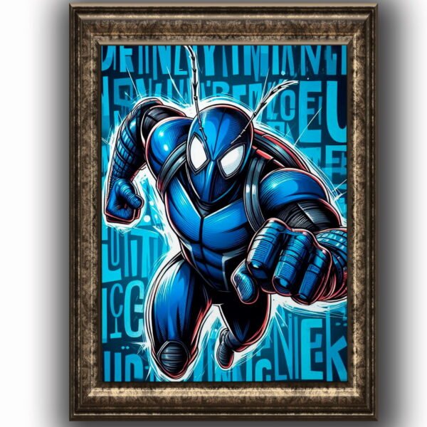 Blue bettle Posters decorativos, Posters Comic, Historia Nuestra