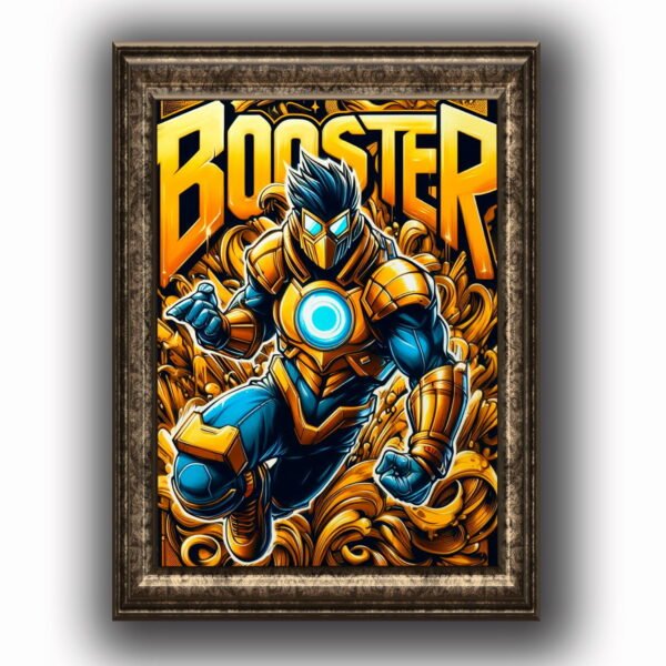 Booster gold Posters decorativos, Posters Comic, Historia Nuestra