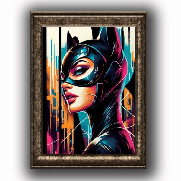 Catwoman Posters decorativos, Posters Comic, Historia Nuestra