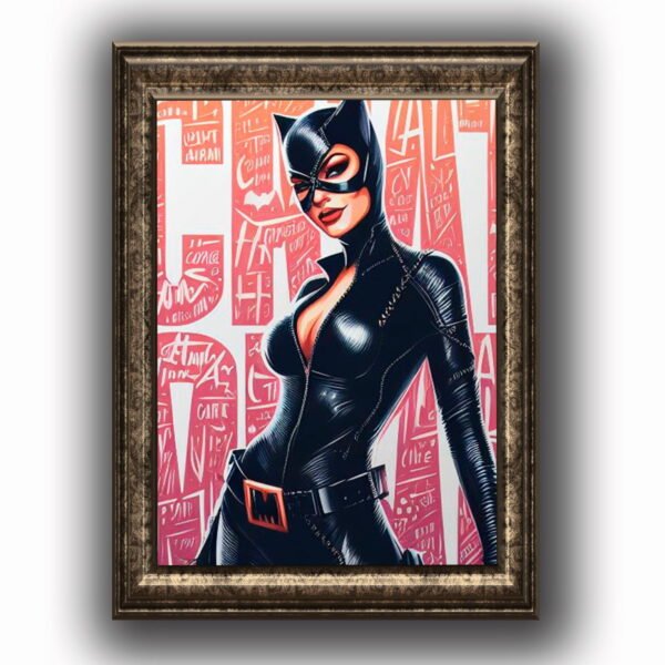 Catwoman Posters decorativos, Posters Comic, Historia Nuestra