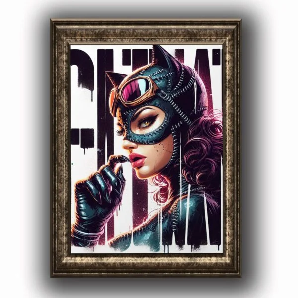 Catwoman Posters decorativos, Posters Comic, Historia Nuestra