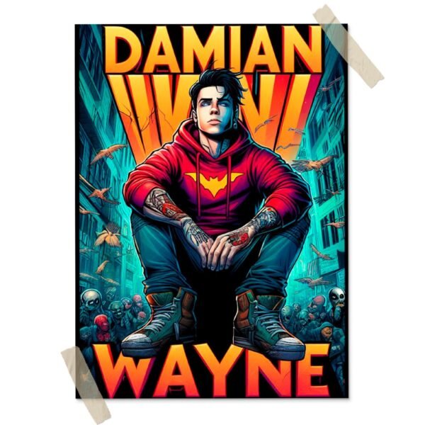 Damian Wayne Posters decorativos, Posters Comic, Historia Nuestra