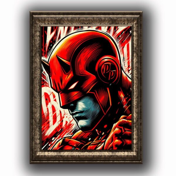 Daredevil Posters decorativos, Posters Comic, Historia Nuestra