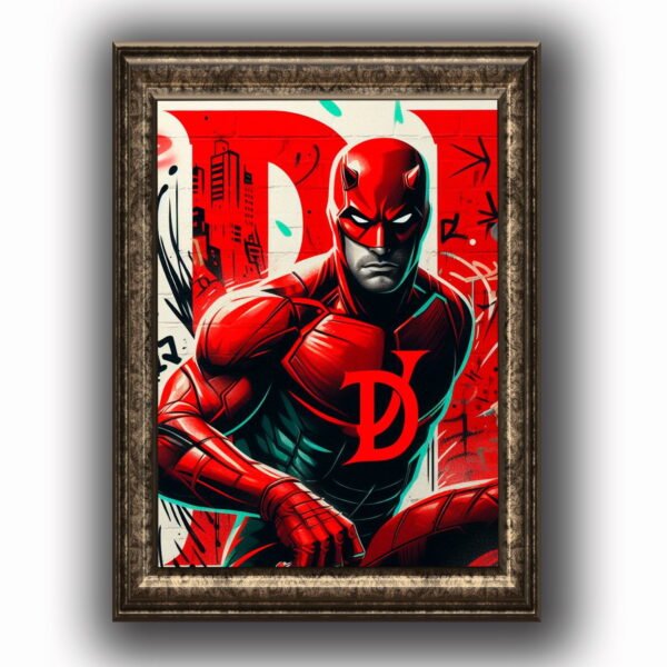 Daredevil Posters decorativos, Posters Comic, Historia Nuestra