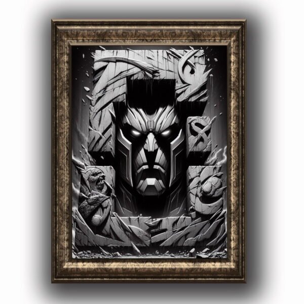 Darkseid Posters decorativos, Posters Comic, Historia Nuestra