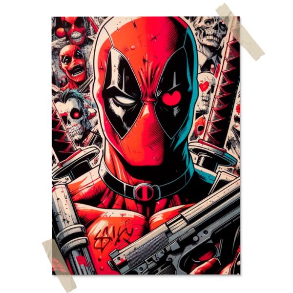 Deadpool Posters decorativos, Posters Comic, Historia Nuestra