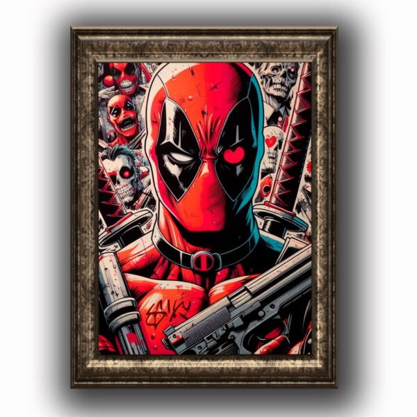 Deadpool Posters decorativos, Posters Comic, Historia Nuestra