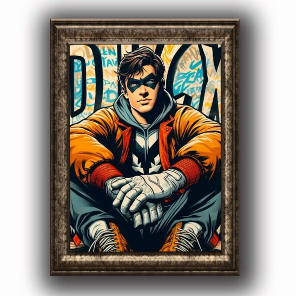 Dick Grayson Posters decorativos, Posters Comic, Historia Nuestra