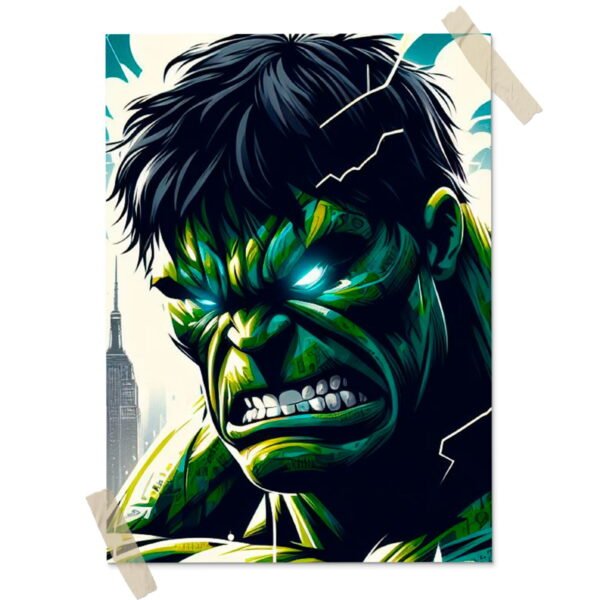 Hulk Posters decorativos, Posters Comic, Historia Nuestra