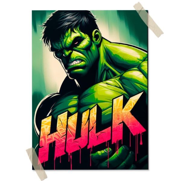 Hulk Posters decorativos, Posters Comic, Historia Nuestra