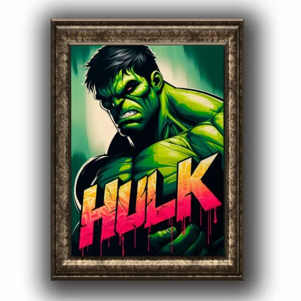 Hulk Posters decorativos, Posters Comic, Historia Nuestra