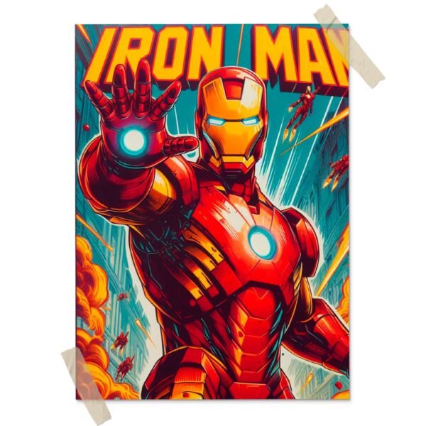 Iron man Posters decorativos, Posters Comic, Historia Nuestra