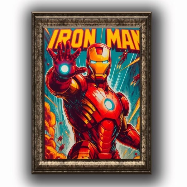 Iron man Posters decorativos, Posters Comic, Historia Nuestra